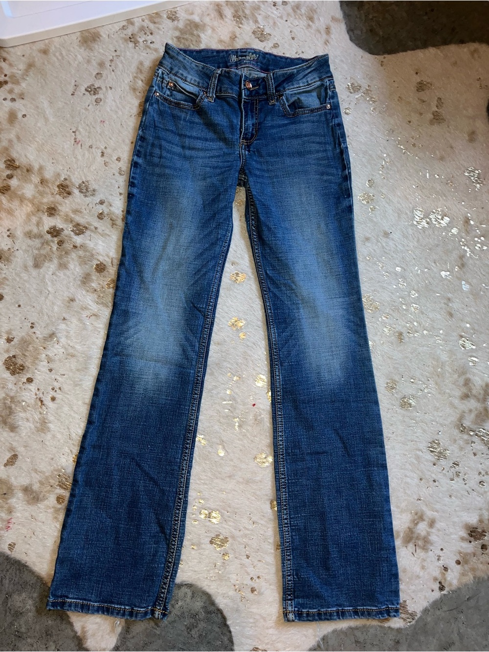 Wrangler Women's Dark Blue Boot Cut Jeans